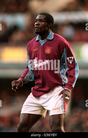 Calcio - fa Carling Premiership - West Ham United contro Blackburn Rovers. Marc Vivien Foe, West Ham United Foto Stock