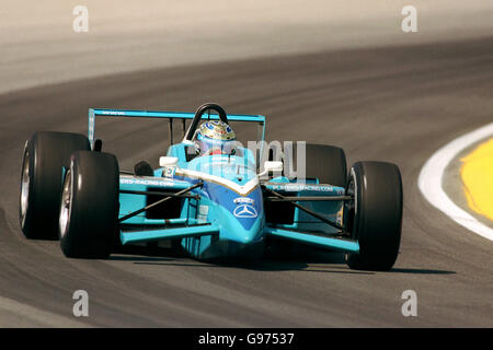 Corse automobilistiche - FedEx Championship Series - Miller Lite 225 - Milwaukee Mile. Greg Moore, gara di Forsythe del giocatore Foto Stock