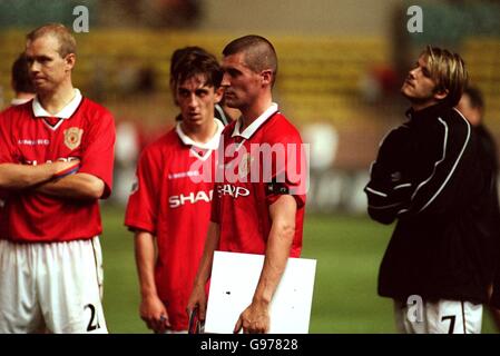 Calcio - Coppa UEFA Intertoto - Lazio v Manchester United Foto Stock