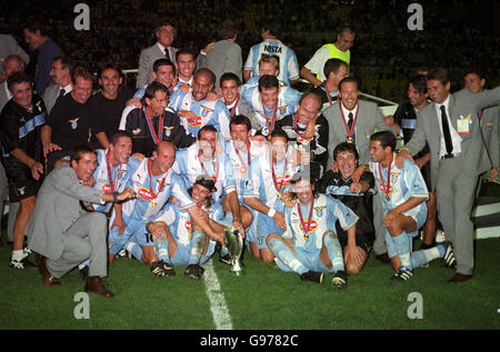 Calcio - Coppa UEFA Intertoto - Lazio v Manchester United Foto Stock