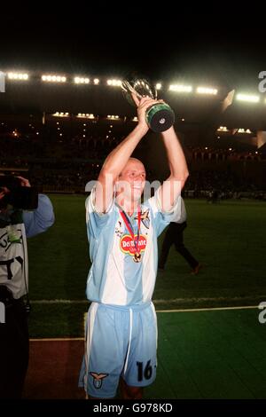 Calcio - Coppa UEFA Intertoto - Lazio v Manchester United Foto Stock