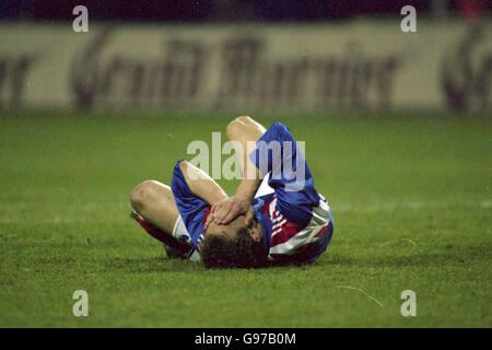 CALCIO INTERNAZIONALE. JEAN PIERRE PAPIN, FRANCIA Foto Stock