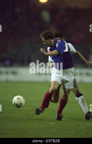 CALCIO INGLESE. JEAN PIERRE PPIN, FRANCIA Foto Stock