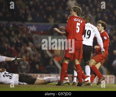 Calcio - FA Barclays Premiership - Liverpool v Fulham - Anfield Foto Stock