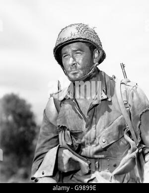 Obiettivo, Birmania 1945 Warner Bros film con Errol Flynn come Capt. Nelson Foto Stock