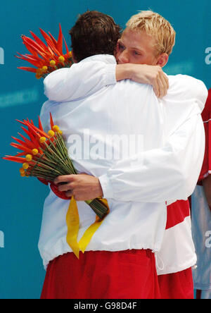 Australia Giochi del Commonwealth nuoto Foto Stock