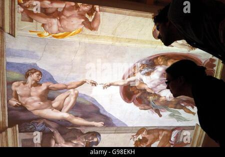 Arte Michelangelo Foto Stock