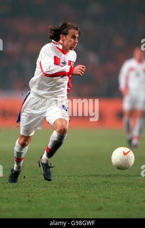 Calcio - amichevole - Olanda / Repubblica Ceca. Karel Poborsky, Repubblica Ceca Foto Stock