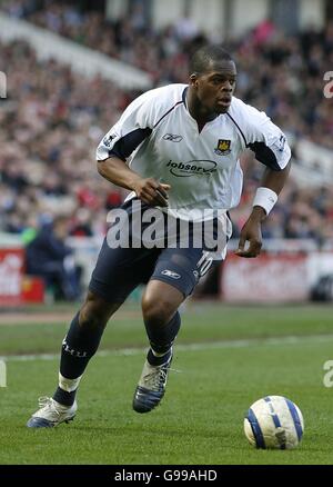 Calcio - fa Barclays Premiership - Middlesbrough / West Ham United - The Riverside Stadium. Marlon Harewood, West Ham United Foto Stock