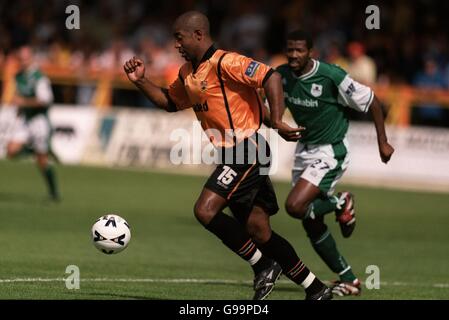 Calcio - Lega nazionale Divisione tre - Barnet v York City. Warren Hackett, Barnett Foto Stock