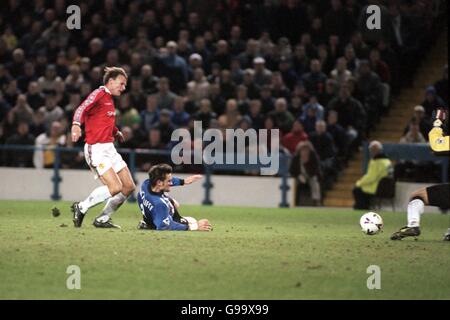 Calcio - FA Carling Premiership - Sheffield Mercoledì v Manchester United Foto Stock