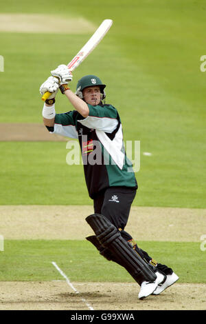 Cricket - Cheltenham e Gloucester Trophy - Nottinghamshire v Worcestershire - Trent Bridge Foto Stock