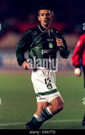 Calcio - Toyota Intercontinental Cup - Manchester United v Palmeiras - Tokyo. Galeano, Palmeiras Foto Stock