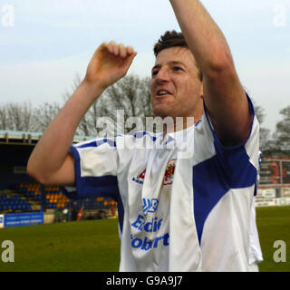 Calcio - Coca Cola Football League due - Mansfield Town v Carlisle Regno - Mulino di campo Foto Stock