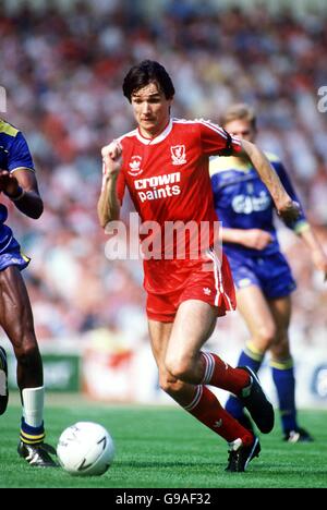 Calcio - finale fa Cup - Wimbledon v Liverpool. Alan Hansen, Liverpool Foto Stock