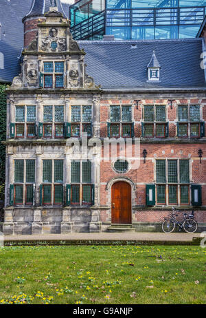 Casa storica a Martinihof a Groningen, Olanda Foto Stock