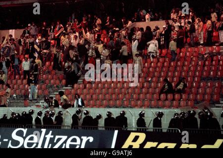 Calcio - Coppa europea di Final - Bayern Munich v Leeds United Foto Stock