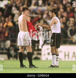 Soccer - UEFA Champions League - Gruppo B - Valencia v Manchester United Foto Stock