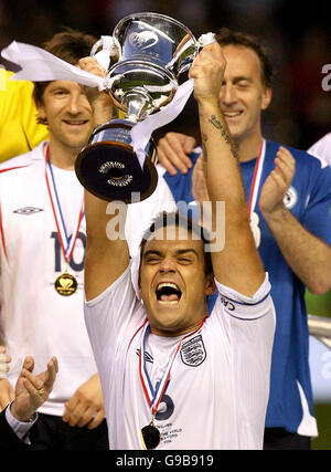 SHOWBIZ SoccerAid Foto Stock