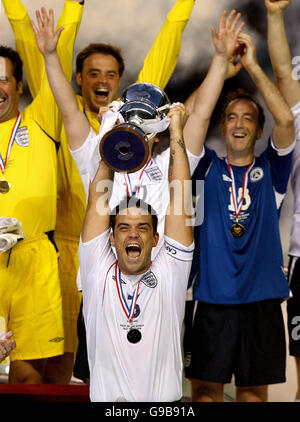 SHOWBIZ SoccerAid Foto Stock