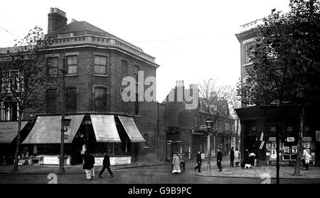 Il Crimine e punizione - omicidio - la Chiswick High Street omicidio - Londra - 1900 Foto Stock