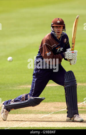 Cricket - Cheltenham e Gloucester Trophy - Surrey v Glamorgan - Brit Oval Foto Stock