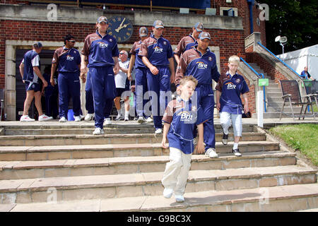 Cricket - Cheltenham e Gloucester Trophy - Surrey v Hampshire - Whitgift School Foto Stock