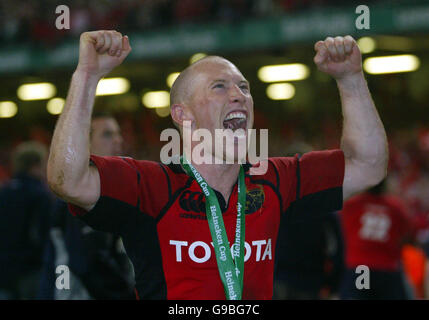 Il Rugby - Heineken Cup - finale - Biarritz v Munster - Millennium Stadium Foto Stock