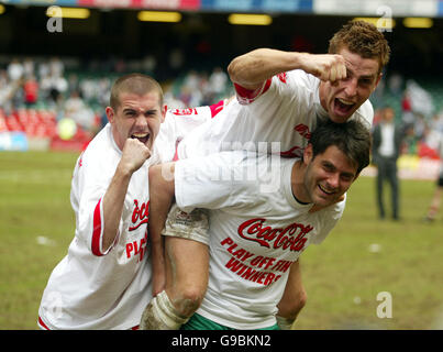 Calcio - Coca Cola Football League due - Play Off finale - Grimsby Town v Cheltenham Town - Millennium Stadium Foto Stock