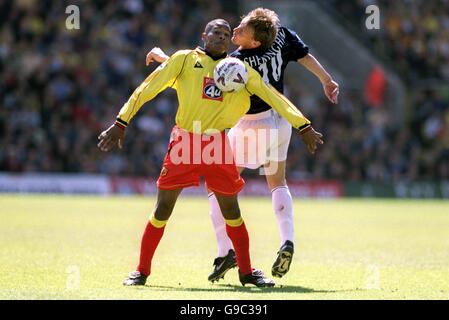 Calcio - FA Carling Premiership - Watford V Manchester United Foto Stock