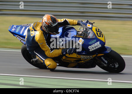 Motociclismo - British Superbikes Championship 2006 - Round Seven - Snetterton. James Buckingham, Quay Garage Racing Foto Stock