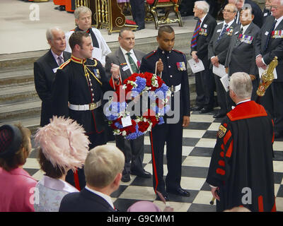 Victoria Cross vincitori commemorato. Foto Stock