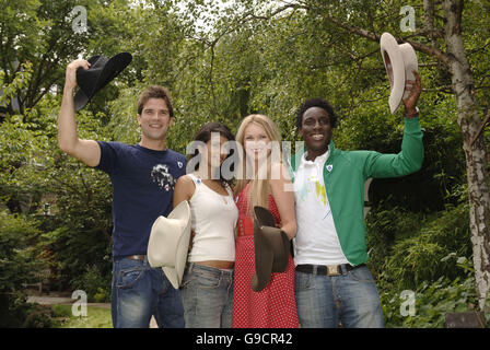 Annuncio del nuovo Blue Peter presenter Foto Stock