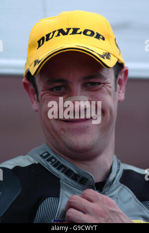 Motociclismo - Campionato britannico Superbike 2006 - Round Seven - Snetterton. Marty Nutt, NuttTravel Foto Stock