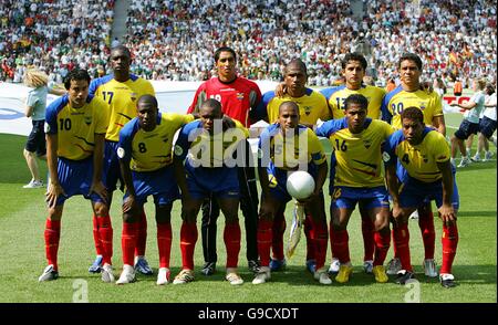 Calcio - 2006 FIFA World Cup Germany - GRUPPO A - Ecuador v Germania - Olympiastadion Foto Stock