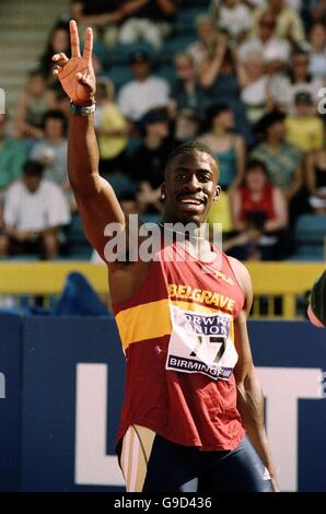 Atletica - Norwich Union prove olimpiche e AAA campionati - Alexander Stadium, Birmingham Foto Stock