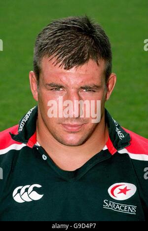 Rugby Union - Zurich Premiership - Saraceni Photocall Foto Stock