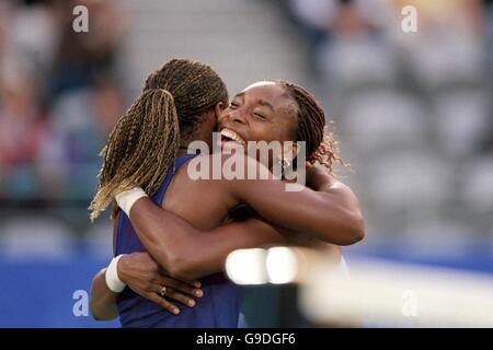 Sydney 2000 Olimpiadi - Tennis - Doppio Femminile - USA / Paesi Bassi Foto Stock