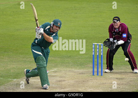 Cricket - Cheltenham e Gloucester Trophy - Nottinghamshire v Northamptonshire - Trent Bridge Foto Stock