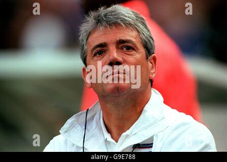 Calcio - amichevole - Francia / Inghilterra. Inghilterra Coach Kevin Keegan allo Stade De France Foto Stock