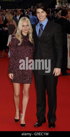 UK Premiere di Superman Returns Foto Stock