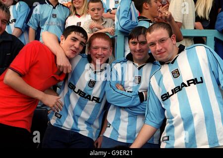 Calcio - fa Carling Premiership - Coventry City / West Ham United. Fan di Coventry City Foto Stock