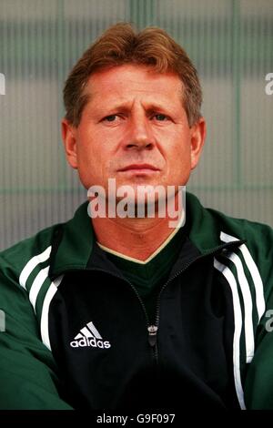 Calcio Ceco - Gambrinus Liga - CU Bohemians / FK Jablonec. Petrzela Vlastimil, allenatore della CU Bohemians Foto Stock