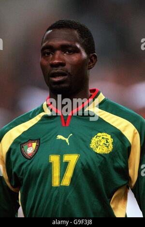 Calcio - amichevole - Francia / Camerun. Marc-Vivien Foe, Camerun Foto Stock