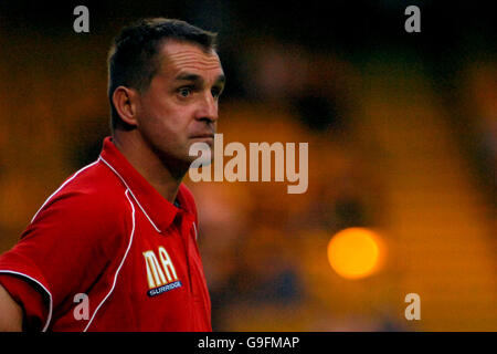 Calcio - Coca-Cola Football League Two - Mansfield Town v MK Dons - Field Mill. MARTIN Allen, manager DI MK Dons Foto Stock