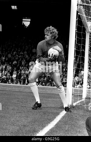 Calcio - Lega di Calcio Divisione uno - Wolverhampton Wanderers / Leeds United. Gary Sprake, portiere di Leeds United Foto Stock