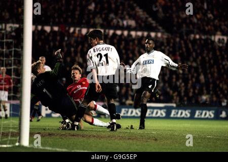 Calcio - FA Carling Premiership - Derby County v Manchester United Foto Stock