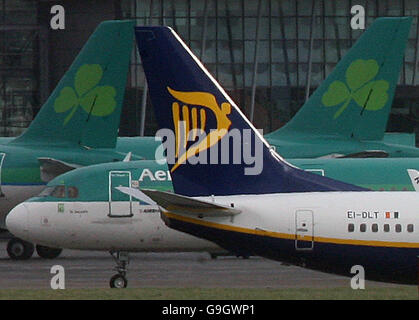 Offerta di Ryanair per Aer Lingus Foto Stock