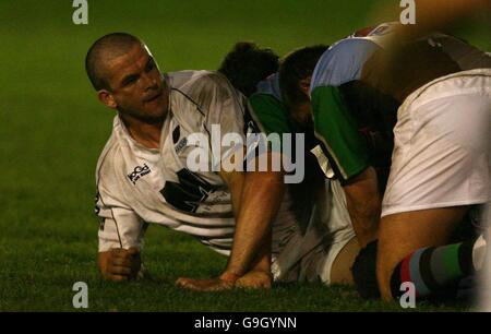 Rugby Union - Guinness un campionato - arlecchini v Saraceni - Hersham Foto Stock