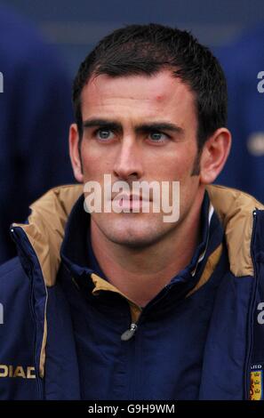 Calcio - Campionato europeo UEFA 2008 Qualifiche - Gruppo B - Scozia / Francia - Hampden Park. Stephen McManus, Scozia. Foto Stock